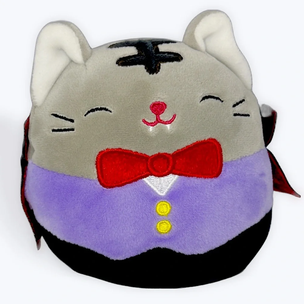 Squishmallow Halloween Set 5” Frankie Frankenstein and Drac Tally Cat